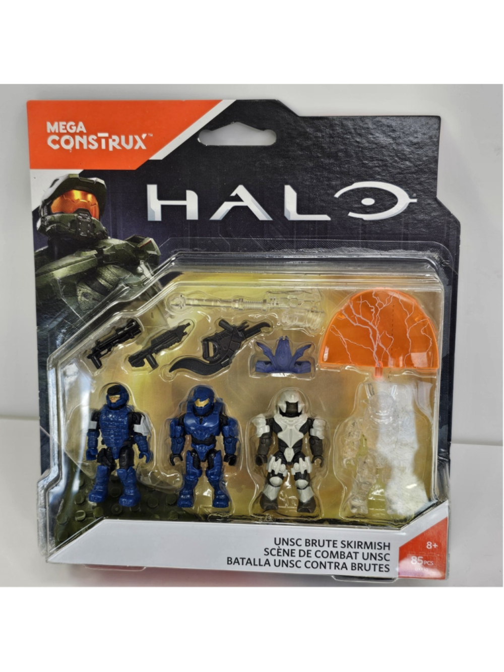 SEALED Halo UNSC Brute Skirmish Marine Captain Marine Mega Construx 2016 DXF10